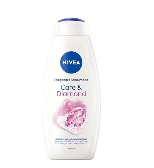NIVEA SPUMANT/GEL DUS 750ML CARE DIAMOND 